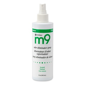 ODOR ELIMINATOR, M9 SPRAY, 2OZ BOTTLE, SCENTED, EACH