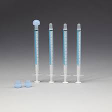 SYRINGE, 1CC ORAL CLEAR EXACTAMED W/TIP CAPS, 50/BX SYRINGE, 1CC ORAL CLEAR EXACTAMED W/TIP CAPS, 50/BX