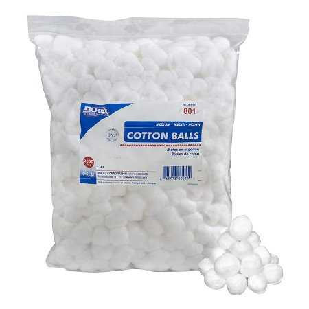 COTTON BALLS MEDIUM, 2000/BAG