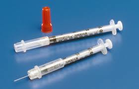 SYRINGE, 1CC 28G X 1/2\" TB SAFETY, 100/BX