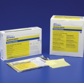 GAUZE, XEROFORM PETROLATUM 1" X 8", EACH GAUZE, XEROFORM PETROLATUM 1" X 8", EACH