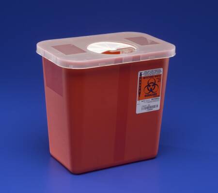 SHARPS, 2GAL ROTOR W/ LID, EACH