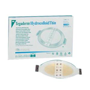 DRESSING, TEGADERM HYDROCOLLID THIN 4-3/4\" X 4\" STERILE OVAL SHA