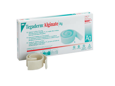 DRESSING, TEGADERM ALGINATE AG SILVER 4X5", 10/BX DRESSING, TEGADERM ALGINATE AG SILVER 4X5", 10/BX