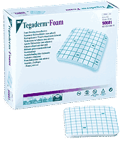 DRESSING, TEGADERM FOAM NON ADHESIVE, 4X4\", EACH