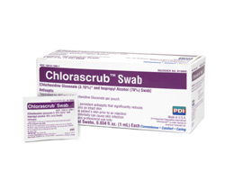 SWAB, PREVANTICS 3.15% CHLORHEXADINE GLUCONATE AND 70% ISOPROPYL