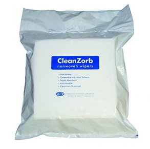 WIPE, CLEANROOM, NONSTERILE, LINT FREE, 12X12