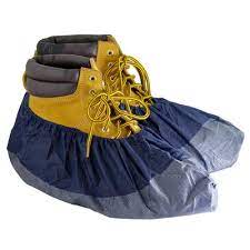 SHOE COVER, WATERPROOF, ANTISKID, MIDNIGHT BLUE 40PR/BX; 120PR/C