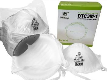 MASK, N95 NIOSH RESPIRATOR CONE 20/BX 20BX/CASE