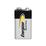 BATTERY, 9V ALKALINE ENERGIZER EACH