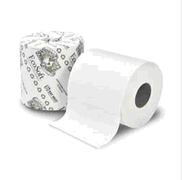 TISSUE, TOILET 2PLY,500/R,96/CS