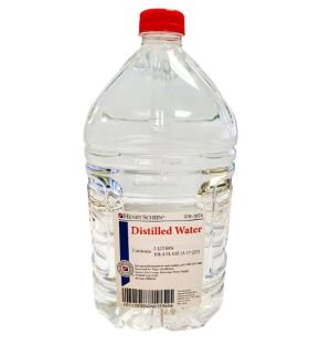 WATER, DISTILLED 3L, 4/CASE