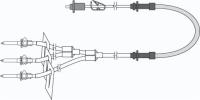 TUBING, REPEATER PUMP, TRIFURCATED; 10/CS