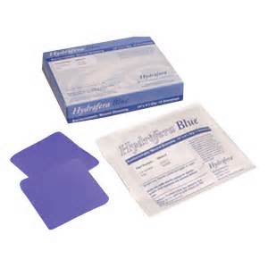 DRESSING, HYDROFERA BLUE, BACTERIOSTATIC FOAM, 4X4\", 10/BX