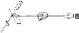 NEEDLE, HUBER 20G X 1" 10" TUBING, 12/BX