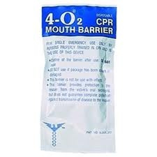CPR MOUTH BARRIER 4-02 CPR MOUTH BARRIER 4-02