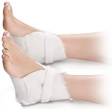 HEEL PROTECTOR, HOOK & LOOP FASTENERS, SYNTHETIC WOOL/FUR, CASE