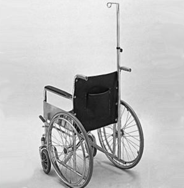 IV POLE FOR WHEELCHAIR, EACH