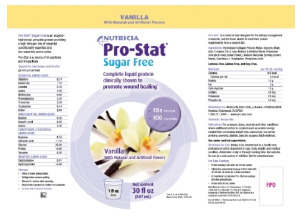 PRO-STAT VANILLA SUGAR FREE 30OZ, EACH (6/CS)  MFG: