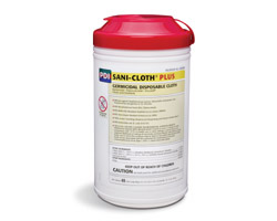 SANICLOTH PLUS TOWELETTE 8X14", 65/TUB SANICLOTH PLUS TOWELETTE 8X14", 65/TUB