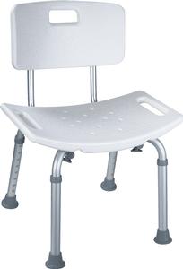 CHAIR, SHOWER W/BACK, ADJUSTABLE, EACH CHAIR, SHOWER W/BACK, ADJUSTABLE, EACH