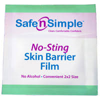 FILM, NO STING BARRIER WIPES 2\"X2\" 75/BX 24/CS