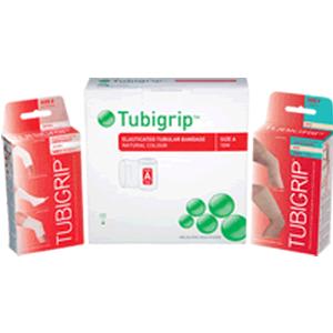 TUBIGRIP, BANDAGE 4" SIZE F, ELASTIC TUBULAR BANDAGE, 11YDS, ROL