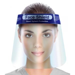 FACE SHIELD, FOAM HEADBAND, 200/CS