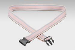 GAIT BELT, 60"  W/ PLASTIC BUCKLE PASTEL COTTON, EACH